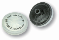 Syringe filter CHROMAFIL®, Polyvinylidenfluoride (PVDF), with glass fibre prefilter