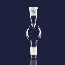 Splash head adapter, borosilicate glass 3.3, straight