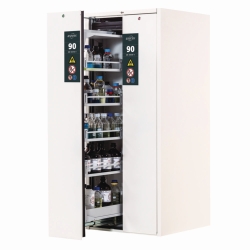 Safety Storage Cabinets V-Move 90, with interior equipment