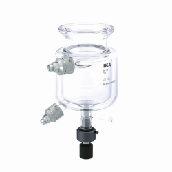 Reactor vessels for Synthesis reactors EasySyn Advanced and Starter, borosilicate glass 3.3, with bottom discharge valve
