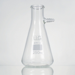 LLG-Filter flasks with glass olive, borosilicate glass 3.3