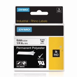 IND label tapes for label printers DYMO® Rhino™, polyester