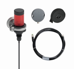 Disc sensor set, signal lamp, empty state