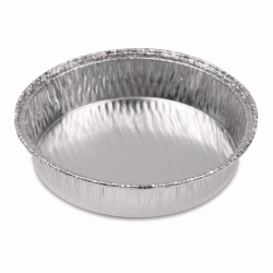 Weighing dishes, aluminium, crinkled walls, certified oil free
