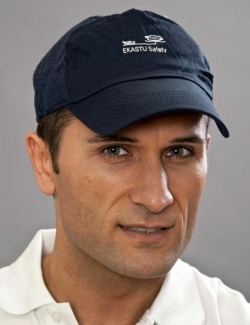 Hair net with shield