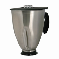 Mixing attachments with lid for laboratory mixer MICROTRON®, stainless steel