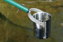 Vaso pendular, acero inoxidable