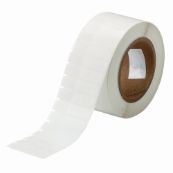 Self-laminating cryo labels with transparent end for thermal transfer printers (THT)