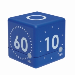 Short period timer CUBE TIMER, blue