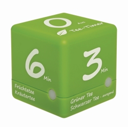 Short period timer CUBE TIMER, green