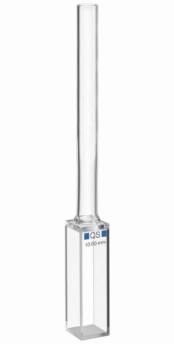 Cells for fluorescence measurement, UV-range, with connector