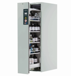 Safety Storage Cabinets V-Move 90, with interior equipment