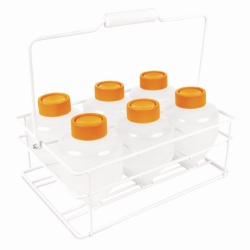 Centrifuge bottle carrier, wire/epoxy