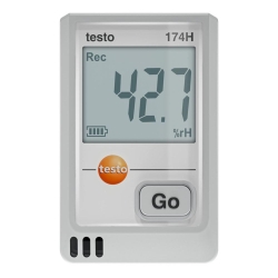 Mini temperature humidity logger testo 174 H