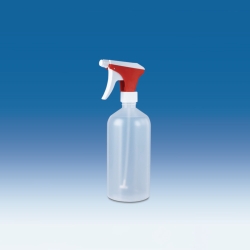 Spray bottles, PP, transparent
