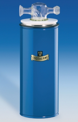 Cold traps with Dewar flask, borosilicate glass 3.3, one-piece, standard version