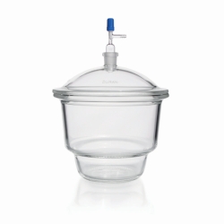 Desiccators, DURAN®, vacuum, with stopcock
