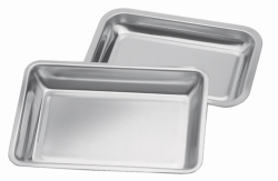 Trays, stainless steel
