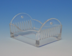 Insert for staining troughs, soda-lime glass