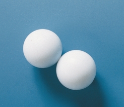 Magnetic stirring bars, spherical, PTFE