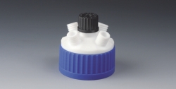Distributors for Reaction Vessels (R) with GLS 80 thread, PP, PTFE