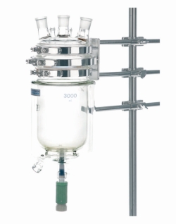 PF - laboratory-flange triple clamp, 18/10 stainless steel