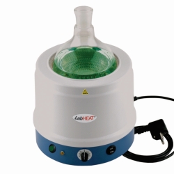 Metal-cased heating mantles series KM-ME, with controller