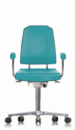 Task chair, with armrest Klimastar