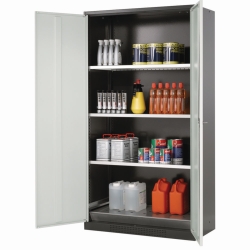 Cabinets for chemicals CS-CLASSIC with wing doors