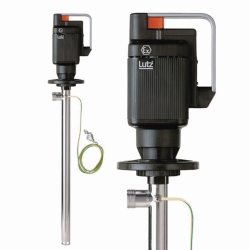 Drum pumps, "solvents", explosion-proof version, mains-powered