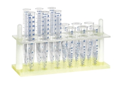 Stativ f&uuml;r Zentrifugengl&auml;ser