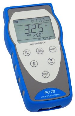 PC 70- pH/ Cond- Handheld Meter Set/ Advanced
