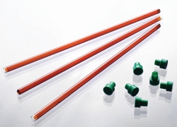 Tubes RMN, diam&egrave;tre 3 et 5 mm, verre borosilicate 3.3, avec protection UV