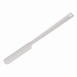 Disposable sampling spatula, PS, white