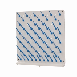 Draining racks LaboPlast<sup>®</sup>, PVC, with drain channel