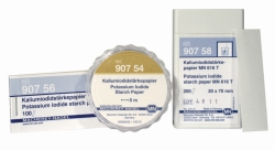 Test papers, potassium iodide starch