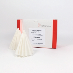Filter Paper, for clarification, folded filters