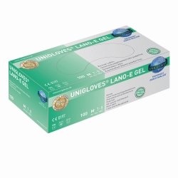 Disposable Gloves LANO-E GEL, Latex