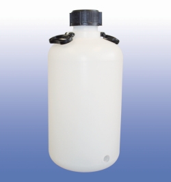 LLG-Ballonflasche, Enghals, HDPE