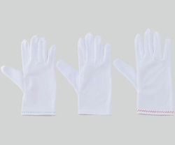 Gloves ASPURE, white, nylon