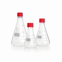 Erlenmeyer flasks, DURAN®, with screw neck