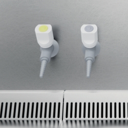 Media connections for chemical laboratory fume cupboards ChemFAST Elite and workbenches