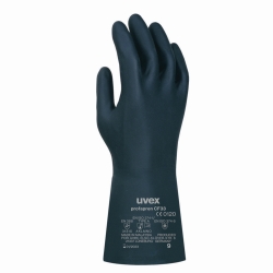 Chemical Protection Glove uvex profapren CF 33, Chloroprene/Latex