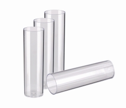 Drosophila vials, PP