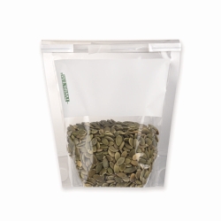 Stand-Up bags, TWIRL’EM, with writing area