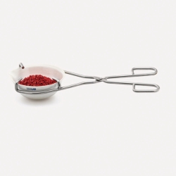 Basin tongs, chromated steel