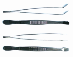 LLG-Cover glass forceps, type Kühne, stainless steel