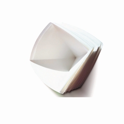 Papiers filtres, filtres ronds, version pyramide