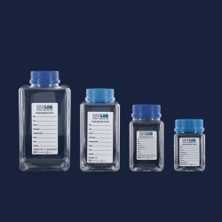 Water sample bottles, PET, with sodium thiosulfate, bulk packed