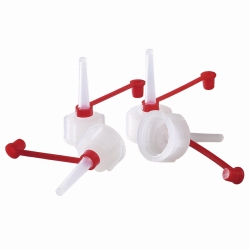 Dropping caps, LDPE